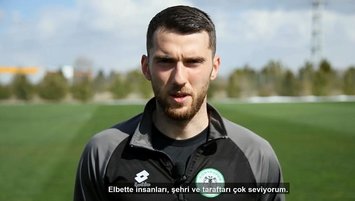 Zymer Bytyqi'den Konyaspor taraftarına mesaj
