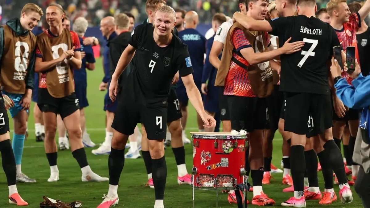 Norveç Milli Takımı'ndan benzersiz kutlama | İZLE