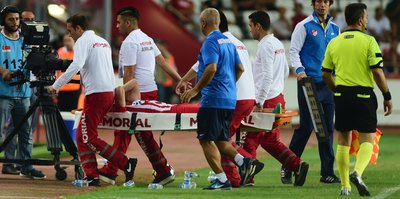 Antalyaspor'da sakatlık şoku