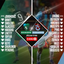 Kocaelispor-Trabzonspor | CANLI