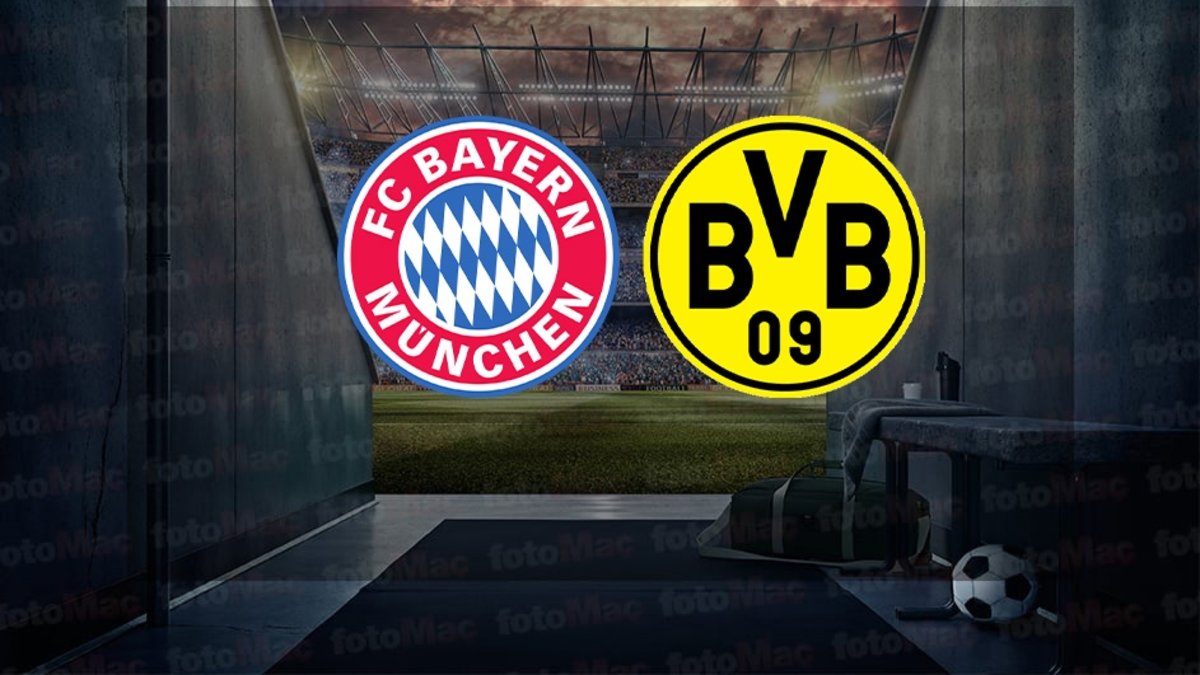 Bayern Münih-Borussia Dortmund maçı ne zaman, saat kaçta ve hangi kanalda? | Bundesliga Bayern Münih-Borussia Dortmund maçı ne zaman, saat kaçta ve hangi kanalda? | Bundesliga