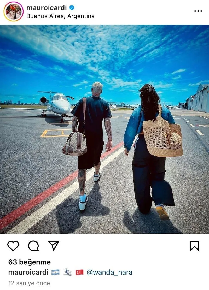 GALATASARAY HABERLERİ: Mauro Icardi yola çıktı geliyor! İşte o paylaşım - 1
