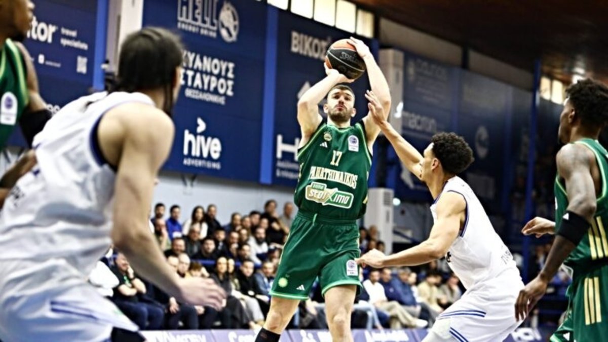Panathinaikos, ligde Iraklis Selanik'e son saniye basketiyle kaybetti!