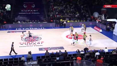 >Fenerbahçe Beko 60-56 Türk Telekom (3.Çeyrek Sonucu)