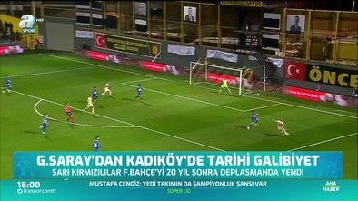 Galatasaray Dan Kadikoy De Tarihi Galibiyet Videosunu Izle Fotomac Tv
