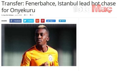 Teklifi duyurdular! Fenerbahçe ve Onyekuru...