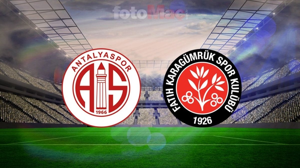 Antalyaspor - Fatih Karagümrük maçı CANLI | Trendyol Süper Lig