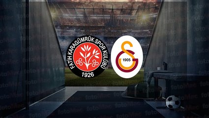 Fatih Karagümrük Galatasaray: Galatasaray maçı saati, kanalı, kadrolar | Karagümrük Galatasaray maçı canlı izle