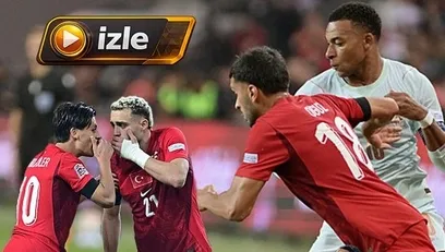 >Türkiye 0-1 Fransa (MAÇ ÖZETİ İZLE)