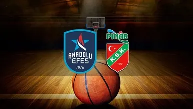 Anadolu Efes Pınar Karşıyaka maçı CANLI