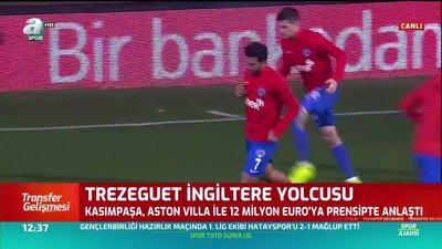 >Trezeguet, Aston Villa yolcusu!