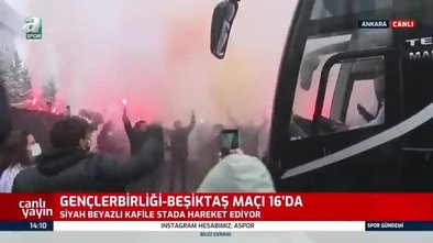 Beşiktaş'a Gençlerbirliği maçı öncesi Ankara'da yoğun ilgi!