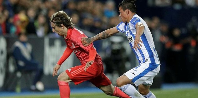 Real Madrid Leganes ile 1-1 berabere kaldı