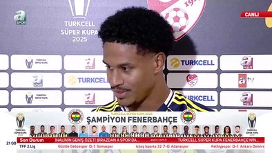 Jayden Oosterwolde: İyi bir iş çıkardık ve kupayı evimize götürüyoruz!