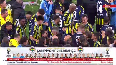 Süper Kupa şampiyonu Fenerbahçe kupasına kavuştu!