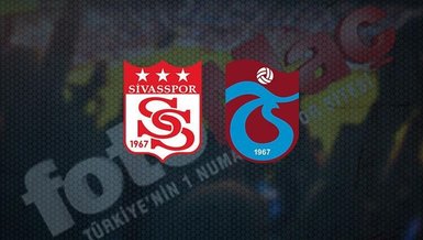 Sivasspor Trabzonspor maçı CANLI İZLE