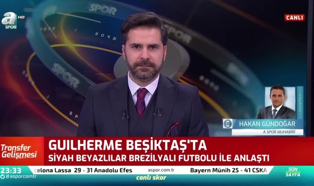 Guilherme Beşiktaş'ta