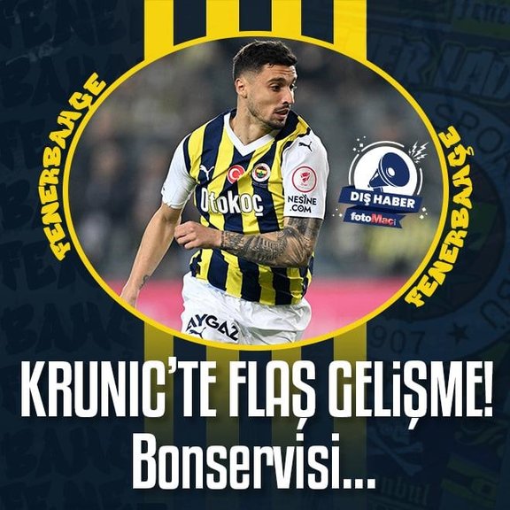 TRANSFER HABERİ - Fenerbahçe’de flaş Krunic gelişmesi! Bonservisi...