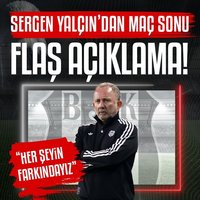 Sergen Yalçın: Her şeyin farkındayız