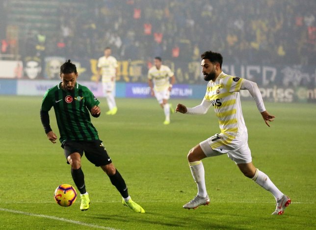 Akhisarspor - Fenerbahçe maçından kareler!