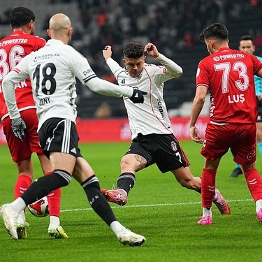 Beşiktaş'ın golüne ofsayt engeli