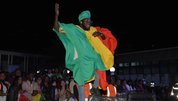 Senegal taraftarı şampiyonluğu coşkuyla kutladı
