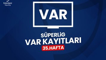 SÜPER LİG 35. HAFTA VAR KAYITLARI İZLE📺 | TFF Süper Lig 35. hafta VAR kayıtları
