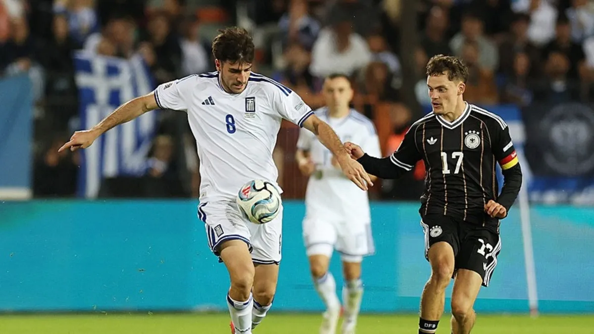 Yunanistan ve Almanya Selanik'te 1-1 berabere kaldı