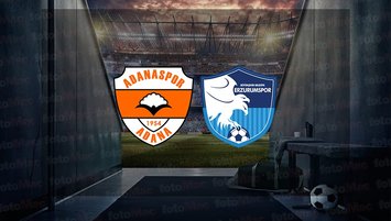 Adanaspor - BB Erzurumspor maçı saat kaçta?