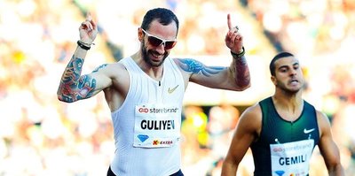 Ramil Guliyev 200 metrede 1. oldu