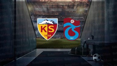 KAYSERİSPOR TRABZONSPOR ŞİFRESİZ CANLI MAÇ İZLE 📺 | Kayserispor - Trabzonspor maçı hangi kanalda canlı yayınlanacak? Kayserispor - Trabzonspor maçı saat kaçta?