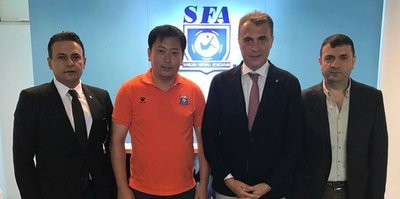 Orman'dan Şanghay Futbol Federasyonu'na ziyaret