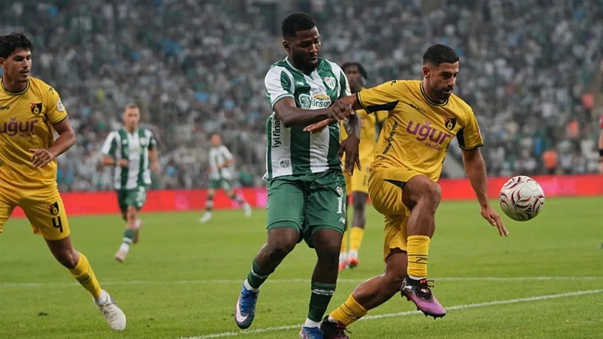 Bursaspor evinde 4 golle kazandı!