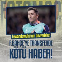 F.Bahçe'de Lewandowski transferine dev rakip!