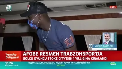 >Benik Afobe resmen Trabzonspor'da