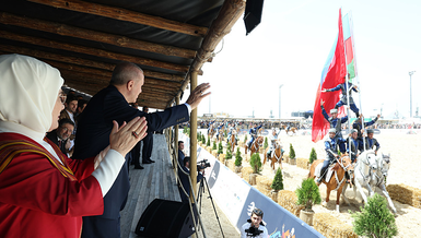 Başkan Erdoğan’dan Etnospor’a ziyaret