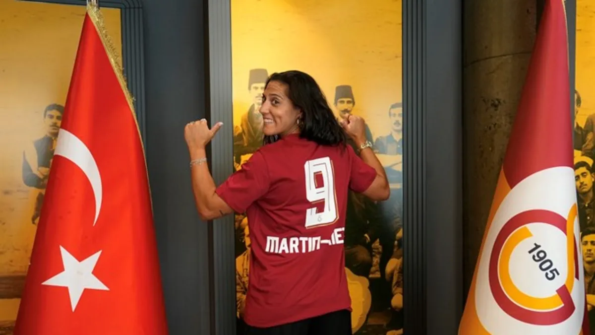 Galatasaray, Cristina Martin-Prieto'yu resmen açıkladı
