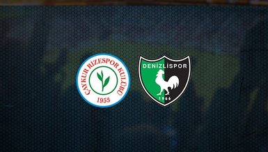 Çaykur Rizespor - Denizlispor maçı ne zaman, saat kaçta ve hangi kanalda canlı yayınlanacak? | Süper Lig