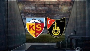 Kayserispor - İstanbulspor | CANLI