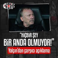 Sergen Yalçın: Tutunacak tek dalımız...