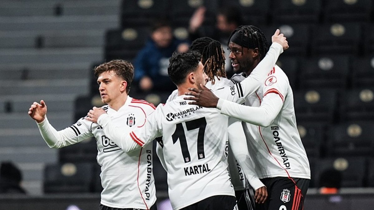 Beşiktaş kupada 2'de 2 yaptı! Kartal'dan evinde net galibiyet GENİŞ ÖZET