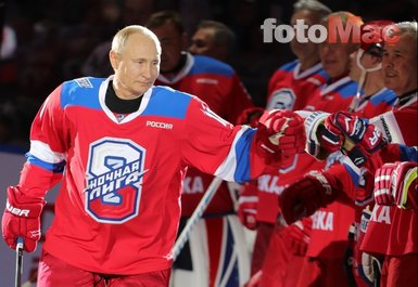 Putin hokey maçına çıktı Maçtan fotoğraflar