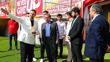Galatasaray Başkanı Dursun Özbek'ten Ümraniyespor'a ziyaret