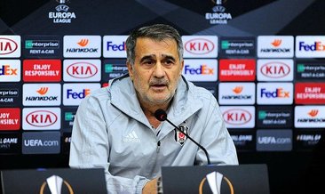 Beşiktaş Teknik Direktörü Şenol Güneş: "Sert ve agresif olacak"