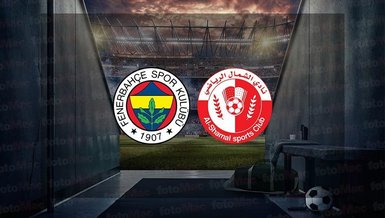FENERBAHÇE AL SHAMAL MAÇI CANLI ŞİFRESİZ İZLE 📺 | Fenerbahçe - Al Shamal maçı hangi kanalda canlı yayınlanacak? Saat kaçta oynanacak?
