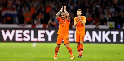 Wesley Sneijder, milli takıma veda etti
