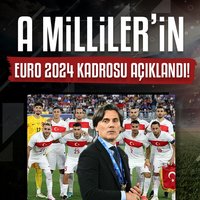 A Milli Takım'ın EURO 2024 kadrosu açıklandı!