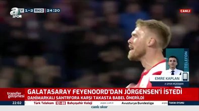 Galatasaray'ın forvet transfer hedefi belli oldu! Jorgensen geliyor Babel gidiyor