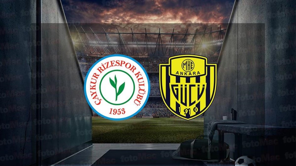 Çaykur Rizespor - MKE Ankaragücü maçı canlı izle | Ziraat Türkiye Kupası Çaykur Rizespor - MKE Ankaragücü maçı canlı izle | Ziraat Türkiye Kupası