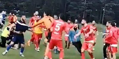 Rezalet! 3 futbolcu yaralandı